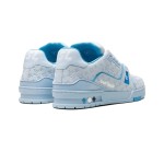Louis Vuitton LV Trainer "Blue" 1ACRYB - 高級 アイスブルースニーカー Louis Vuitton LV Trainer "Blue" 1ACRYB アイスブルースニーカー