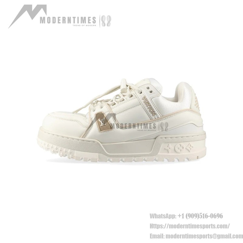 Louis Vuitton LV トレーナー マキシ スニーカー ホワイト 1ACNY1 Louis Vuitton LV トレーナー マキシ スニーカー ホワイト 1ACNY1 - 高級チャンキースニーカー
