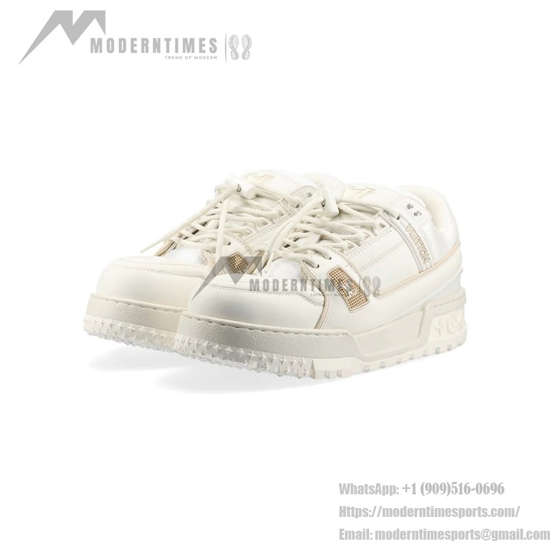 Louis Vuitton LV トレーナー マキシ スニーカー ホワイト 1ACNY1 Louis Vuitton LV トレーナー マキシ スニーカー ホワイト 1ACNY1 - 高級チャンキースニーカー