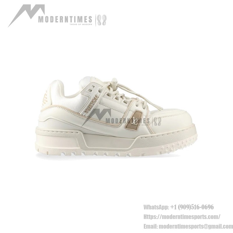 Louis Vuitton LV トレーナー マキシ スニーカー ホワイト 1ACNY1 Louis Vuitton LV トレーナー マキシ スニーカー ホワイト 1ACNY1 - 高級チャンキースニーカー
