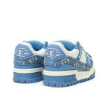 Louis Vuitton LV トレーナー マキシ WMNS ブルー 1AGZC4 Louis Vuitton LV トレーナー マキシ WMNS ブルー 1AGZC4 - 高級ダメージデニムスニーカー