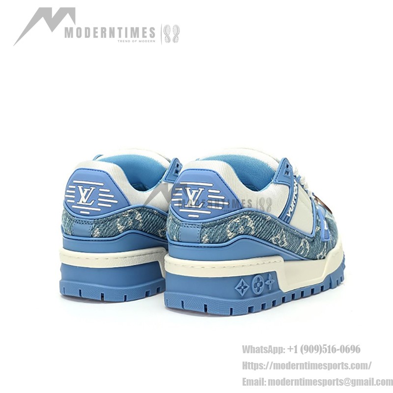 Louis Vuitton LV トレーナー マキシ WMNS ブルー 1AGZC4 Louis Vuitton LV トレーナー マキシ WMNS ブルー 1AGZC4 - 高級ダメージデニムスニーカー