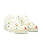 Louis Vuitton LV トレーナー 村上隆 ホワイト 1AHEKG Louis Vuitton LV トレーナー 村上隆 ホワイト 1AHEKG - 限定版刺繍スニーカー