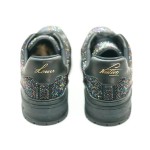 ルイ・ヴィトン トレーナー ブラック ラインストーン 1A815H Louis Vuitton トレーナー ブラック ラインストーン 1A815H - 高級スワロフスキークリスタルスニーカー