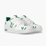 LV Trainer Green 1AAGXF - エクスクルーシブなモノグラムスニーカー Louis Vuitton LV Trainer Green 1AAGXF - 限定版高級スニーカー、アイコニックなグリーンLVモノグラム付き