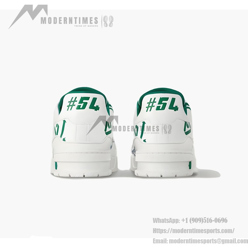 LV Trainer Green 1AAGXF - エクスクルーシブなモノグラムスニーカー Louis Vuitton LV Trainer Green 1AAGXF - 限定版高級スニーカー、アイコニックなグリーンLVモノグラム付き