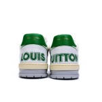 Louis Vuitton トレーナー グリーン メッシュ 1A98V1 Louis Vuitton トレーナー グリーン メッシュ 1A98V1 - 高級ホワイトグリーン ローカットスニーカー