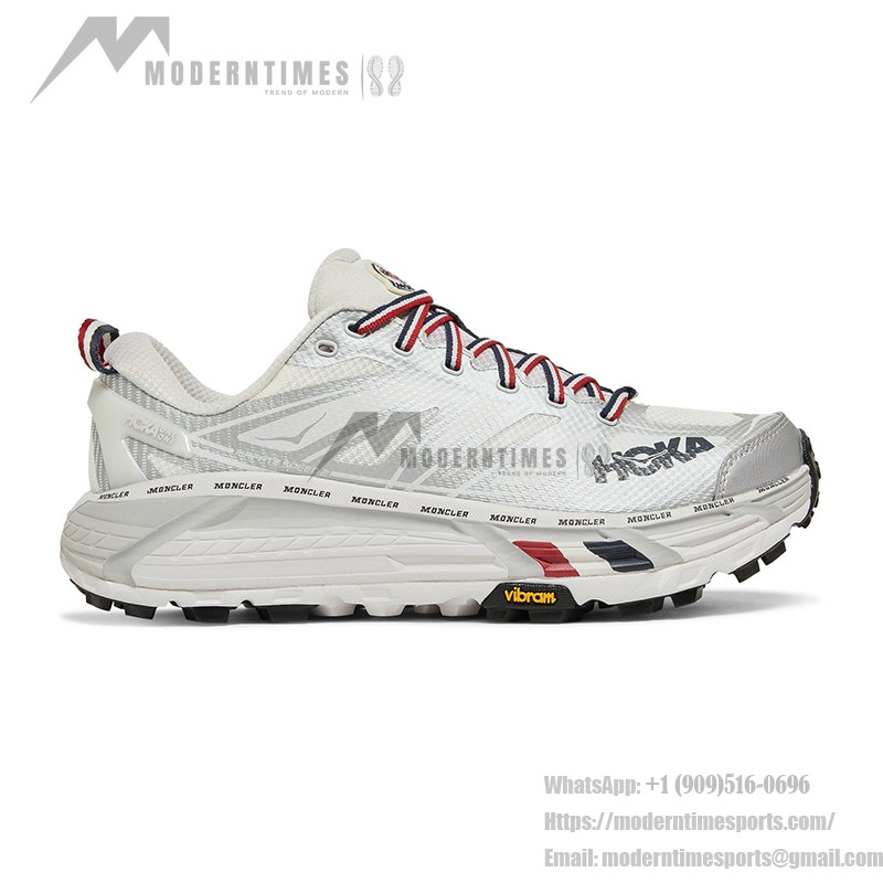 Moncler x HOKA Mafate Speed 2 Lightweight Trail Running Shoes Moncler x HOKA Mafate Speed 2 1129992-NCHMS Collaboration Trail Running Shoes