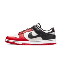 NBA x Nike Dunk Low EMB “Chicago” クラシックレッド・ブラック バスケットボールシューズ - プレミアムレザー、スタイリッシュで快適、シカゴブルズの伝説に敬意を表す