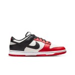 NBA x Nike Dunk Low EMB “Chicago” バスケットボールシューズ | プレミアム 赤黒レザー NBA x Nike Dunk Low EMB “Chicago” バスケットボールシューズ - プレミアム 赤黒デザイン