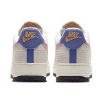 Nike Air Force 1 Low 'ACG Vibes' - カラーブロックアウトドアスニーカー Nike Air Force 1 Low 'ACG Vibes' CU3007-061 - ピンクスウッシュとパープルシューレース付きのベージュスエードスニーカー