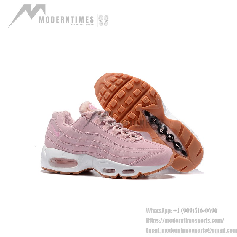 Nike Air Max 95 919924-600 ピンククラシックスニーカー Nike Air Max 95 919924-600 ソフトピンククラシックスニーカー