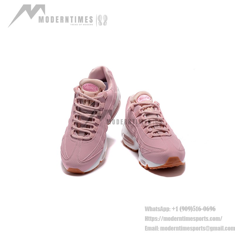 Nike Air Max 95 919924-600 ピンククラシックスニーカー Nike Air Max 95 919924-600 ソフトピンククラシックスニーカー
