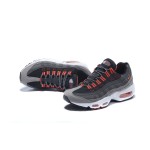 Nike Air Max 95 609048-066 ブラック、グレー、オレンジ スニーカー Nike Air Max 95 609048-066 ブラック、グレー、オレンジ スニーカー 側面図
