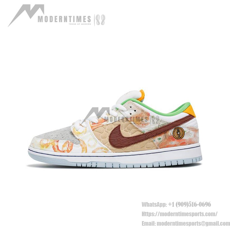 Nike Dunk Low Pro SB x Jason Deng "Street Hawker" CV1628-800 – Stylish Limited Edition Skate Shoes Nike Dunk Low Pro SB x Jason Deng "Street Hawker" CV1628-800 Limited Edition Sneaker – Street Culture Inspired