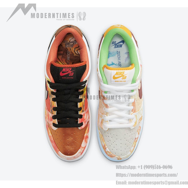 Nike Dunk Low Pro SB x Jason Deng "Street Hawker" CV1628-800 – Stylish Limited Edition Skate Shoes Nike Dunk Low Pro SB x Jason Deng "Street Hawker" CV1628-800 Limited Edition Sneaker – Street Culture Inspired