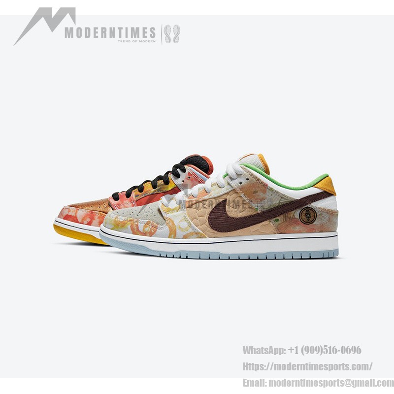 Nike Dunk Low Pro SB x Jason Deng "Street Hawker" CV1628-800 – Stylish Limited Edition Skate Shoes Nike Dunk Low Pro SB x Jason Deng "Street Hawker" CV1628-800 Limited Edition Sneaker – Street Culture Inspired