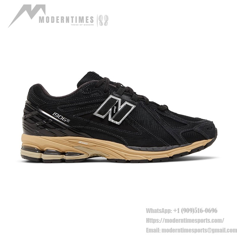 New Balance 1906R レトロランニングシューズ(ブラック & ベージュ) New Balance 1906R "Black Taos Taupe" レトロランニングシューズ
