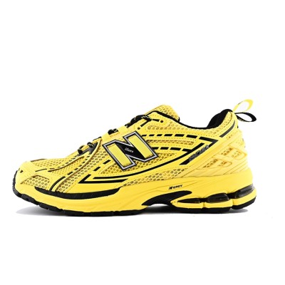 New Balance 1906R x GANNI M1906RGA コラボレーション ランニングシューズ Blazing Yellow レトロファッションスニーカー