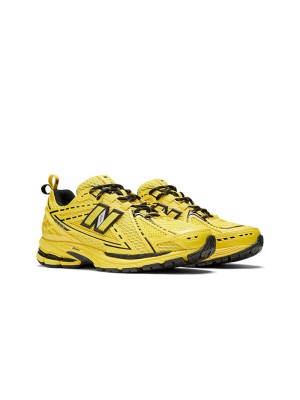 New Balance 1906R x GANNI M1906RGA 협업 러닝화 Blazing Yellow 레트로 패션 스니커즈