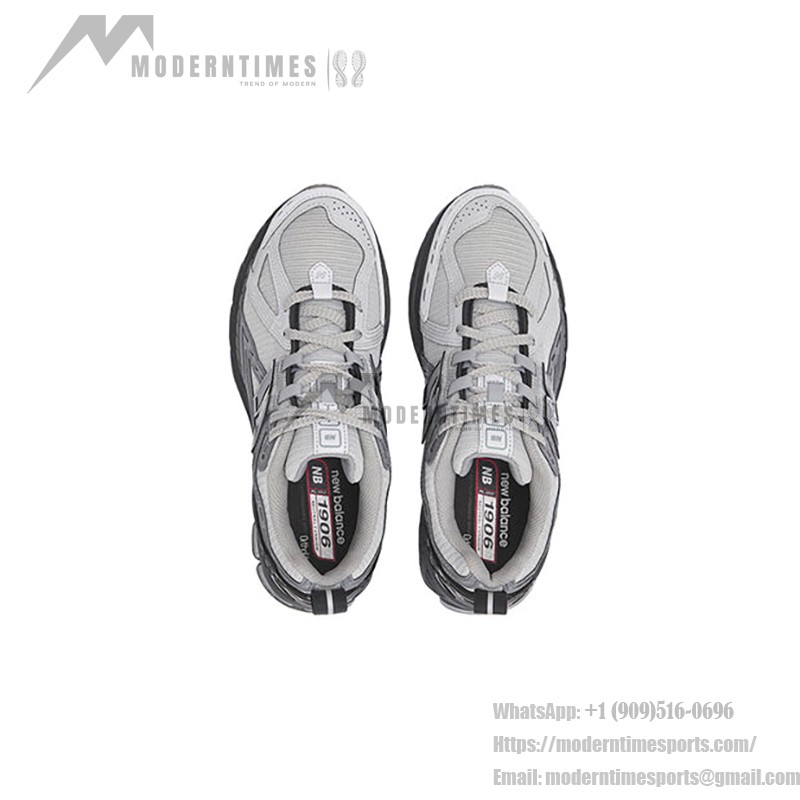 New Balance 1906R グレー ブラック レトロ スニーカー New Balance 1906R グレー ブラック M1906RHA レトロ ランニングシューズ