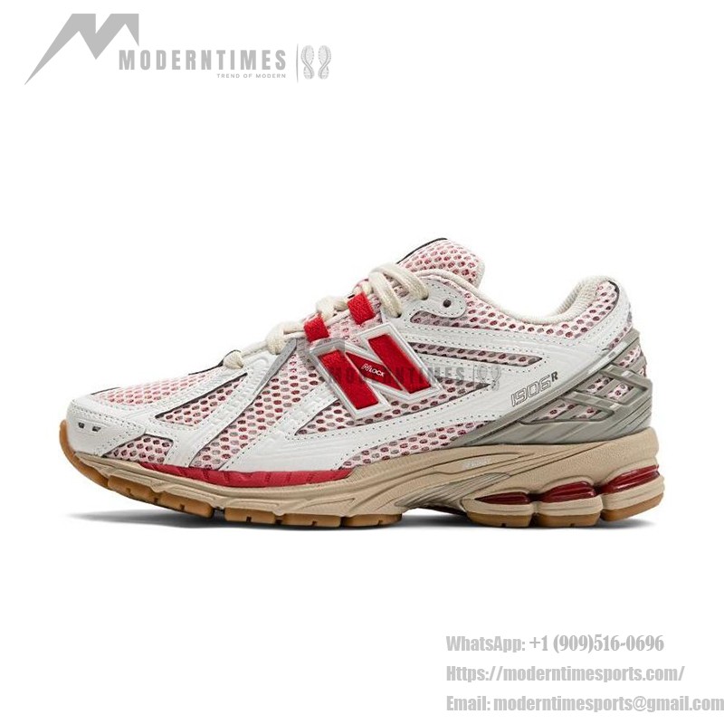 New Balance 1906R レトロランニングシューズ(ホワイト & レッド) New Balance 1906R "Sea Salt True Red" レトロランニングシューズ