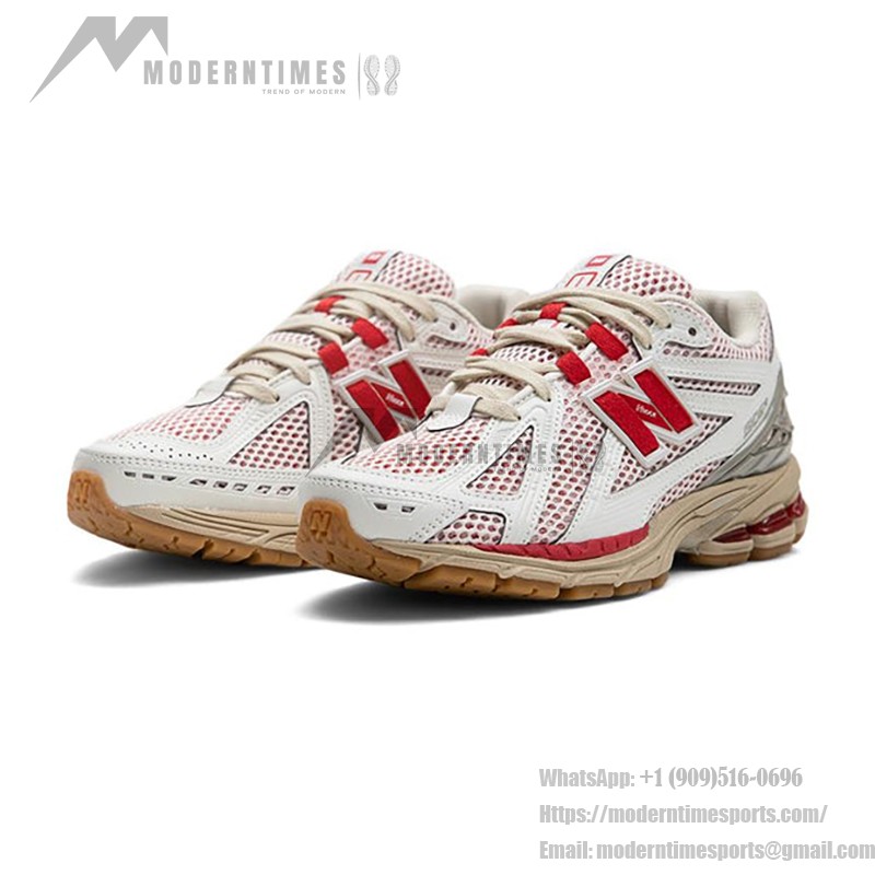 New Balance 1906R レトロランニングシューズ(ホワイト & レッド) New Balance 1906R "Sea Salt True Red" レトロランニングシューズ