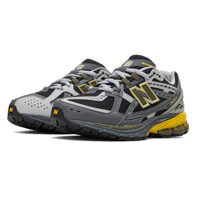 New Balance 1906R M1906NA レトロランニングシューズ - グレー×イエロー | クラシックヴィンテージ, 優れたクッション性, スタイリッシュで万能, 快適なスポーツカジュアルシューズ