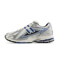 New Balance 1906R M1906REB レトロランニングシューズ - ホワイト×ブルー×シルバー | クラシックヴィンテージ, 優れたクッション性, スタイリッシュで万能, 軽量通気性スニーカー