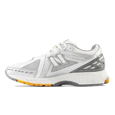 New Balance 1906R ホワイトシルバーオレンジ レトロ ランニングシューズ M1906RWM - 軽量・通気性・耐久性スニーカー