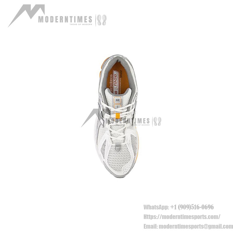 New Balance 1906R ホワイトシルバーオレンジ スニーカー – スタイリッシュ & 軽量 New Balance 1906R ホワイトシルバーオレンジ レトロ ランニングシューズ - M1906RWM