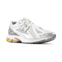 New Balance 1906R ホワイトシルバーオレンジ レトロ ランニングシューズ M1906RWM - 軽量・通気性・耐久性スニーカー