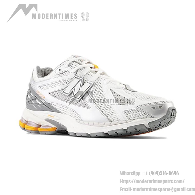 New Balance 1906R ホワイトシルバーオレンジ スニーカー – スタイリッシュ & 軽量 New Balance 1906R ホワイトシルバーオレンジ レトロ ランニングシューズ - M1906RWM