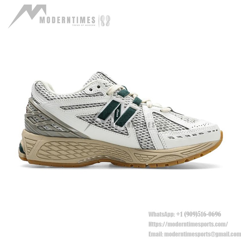 New Balance 1906R ホワイトグリーン スニーカー – クラシック、スタイリッシュ & 快適 New Balance 1906R ホワイトグリーン レトロ ランニングシューズ - M1906RQ