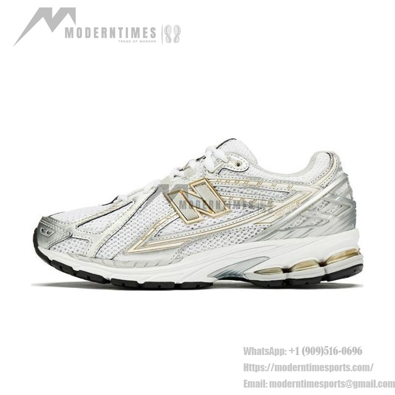 New Balance 1906R ホワイトシルバーゴールド スニーカー – 軽量 & おしゃれ New Balance 1906R ホワイトシルバーゴールド レトロ ランニングシューズ - M1906RI
