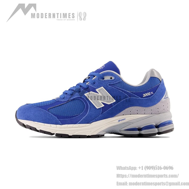 New Balance 2002R コバルトブルーシルバーグレー クラシックランニングスニーカー New Balance 2002R コバルトブルーシルバーグレー クラシックランニングシューズ