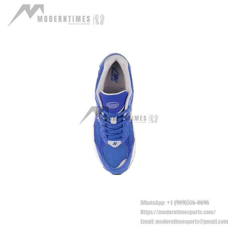 New Balance 2002R コバルトブルーシルバーグレー クラシックランニングスニーカー New Balance 2002R コバルトブルーシルバーグレー クラシックランニングシューズ