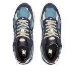 New Balance 2002R Protection Pack Dark Navy M2002RDF – スタイリッシュで快適 New Balance 2002R Protection Pack Dark Navy M2002RDF スニーカー – スエードとメッシュデザイン