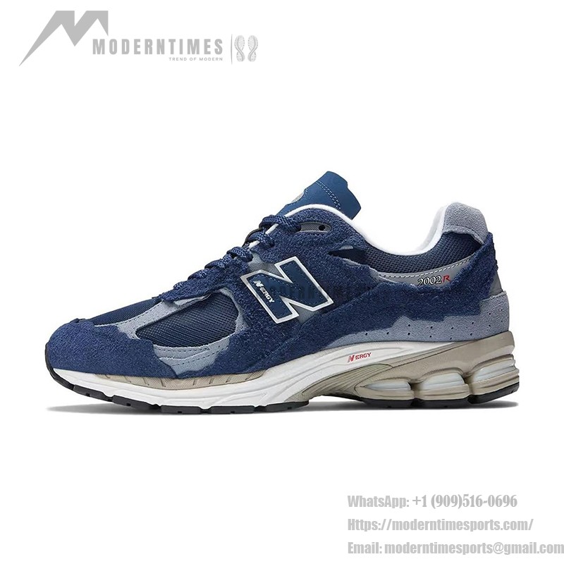 New Balance 2002R Protection Pack Navy M2002RDK – スタイリッシュで快適なスニーカー New Balance 2002R Protection Pack Navy M2002RDK スニーカー – スエードとメッシュデザイン
