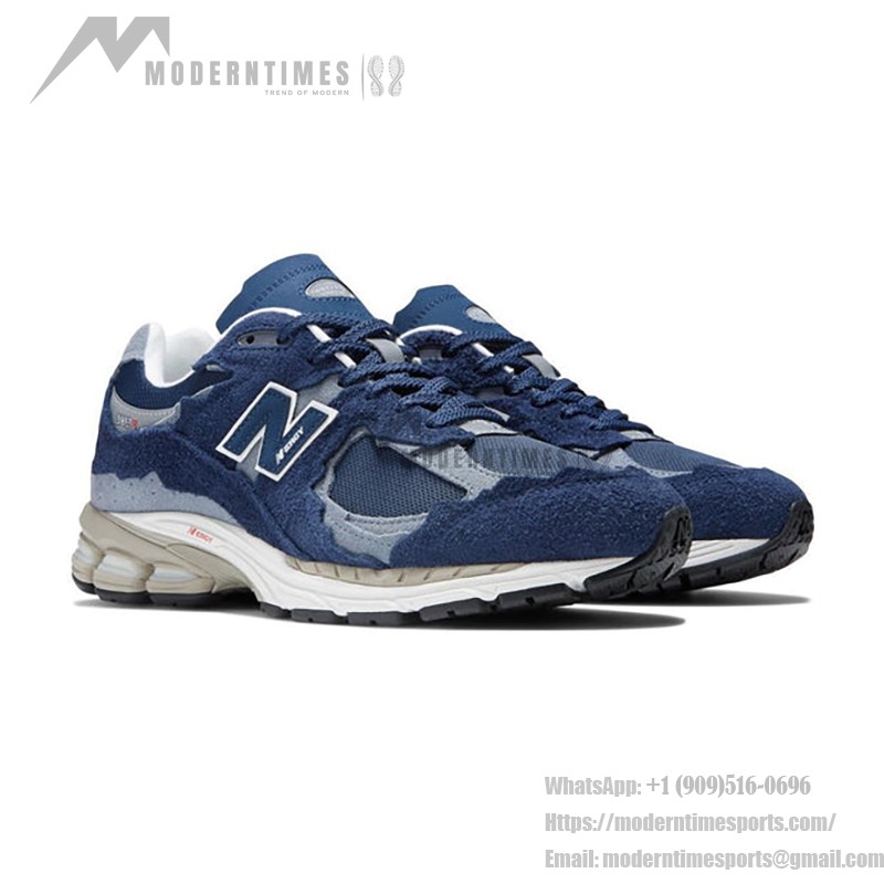 New Balance 2002R Protection Pack Navy M2002RDK – スタイリッシュで快適なスニーカー New Balance 2002R Protection Pack Navy M2002RDK スニーカー – スエードとメッシュデザイン