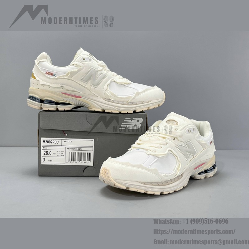 New Balance 2002R Protection Pack Sea Salt M2002RDC Sneaker – Suede and Mesh Design
