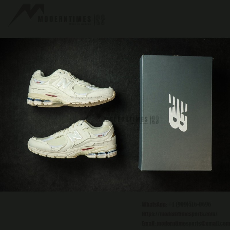 New Balance 2002R Protection Pack Sea Salt M2002RDC Sneaker – Suede and Mesh Design