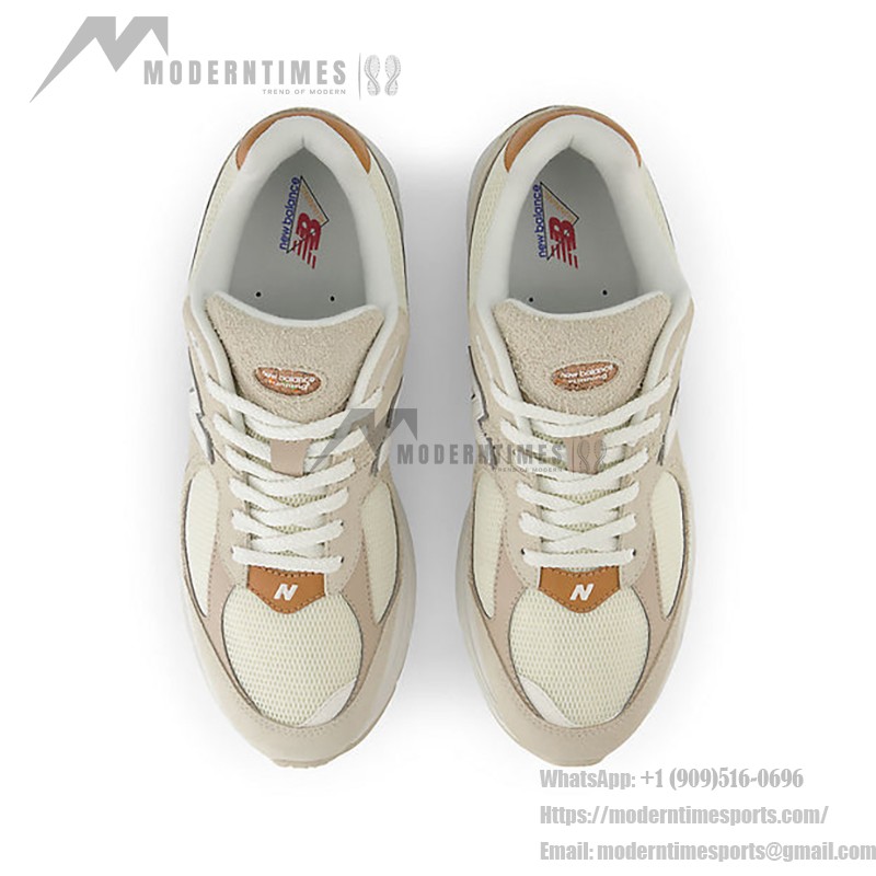New Balance 2002R Sandstone M2002RSC – スタイリッシュで快適なスニーカー New Balance 2002R Sandstone M2002RSC スニーカー – スエードとメッシュデザイン