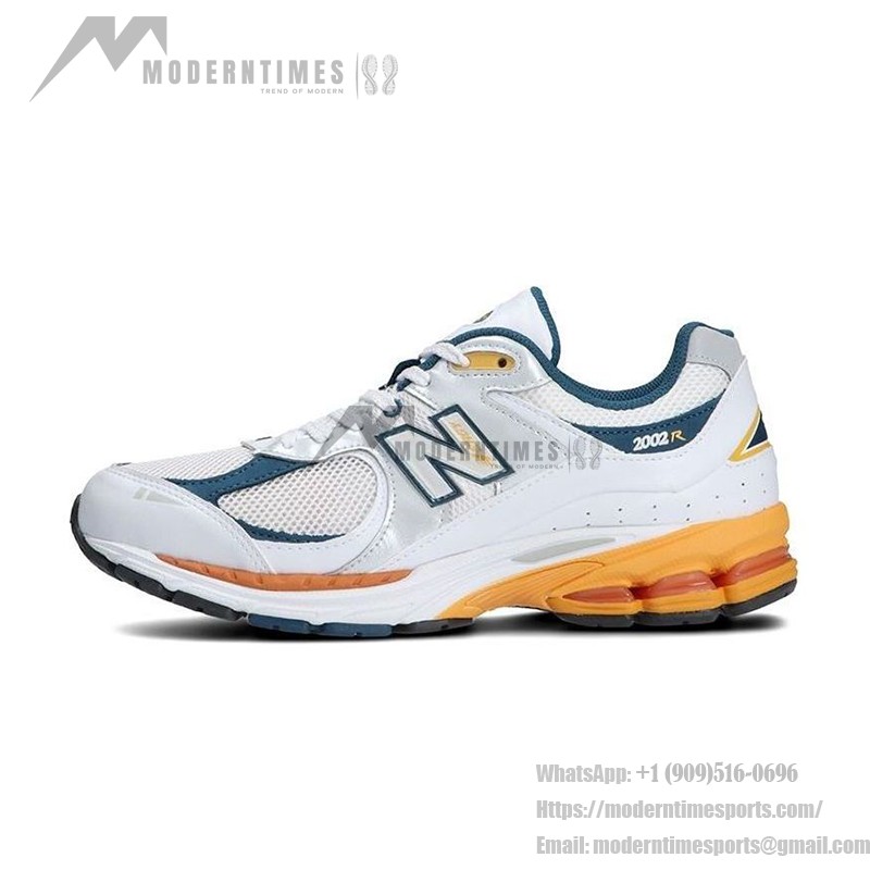 New Balance 2002R White Lagoon M2002RLA – スタイリッシュで快適なスニーカー New Balance 2002R White Lagoon M2002RLA スニーカー – スエードとメッシュデザイン