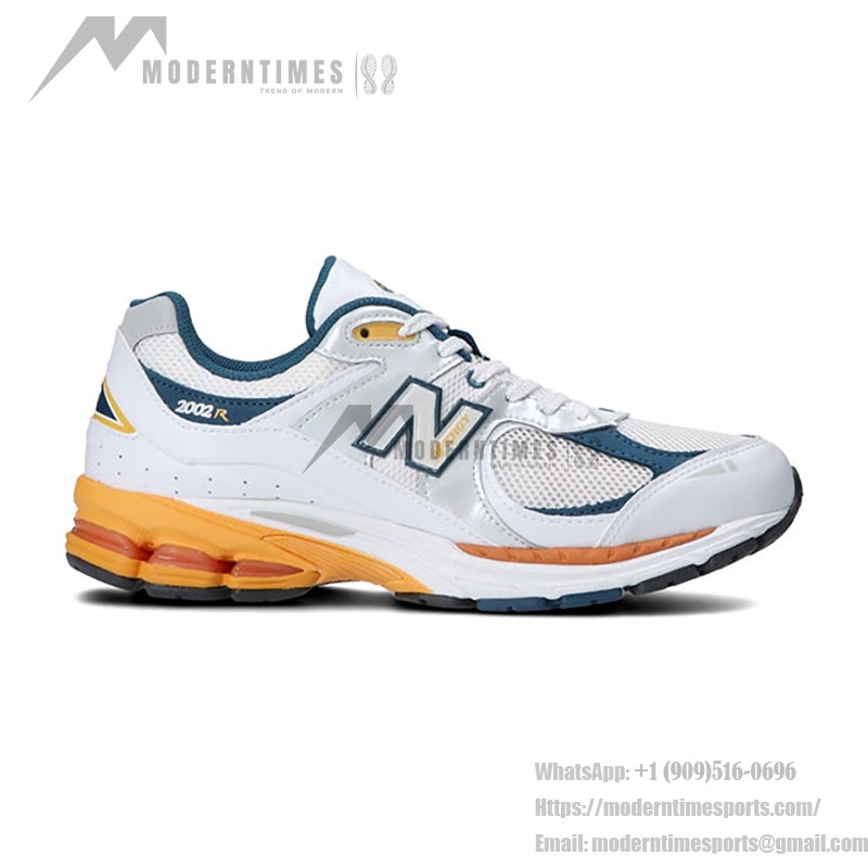 New Balance 2002R White Lagoon M2002RLA – スタイリッシュで快適なスニーカー New Balance 2002R White Lagoon M2002RLA スニーカー – スエードとメッシュデザイン