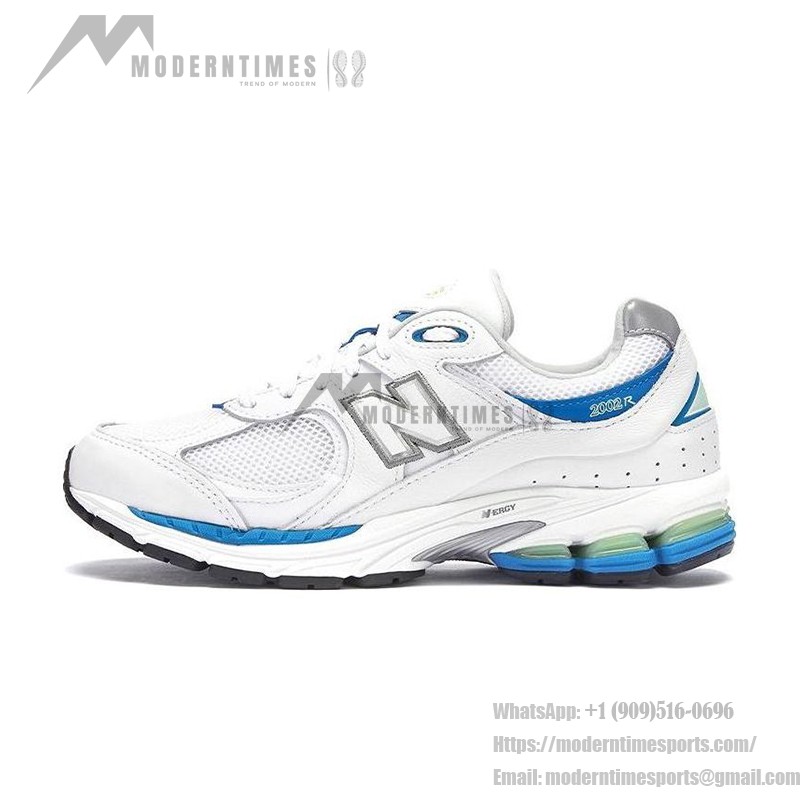 New Balance 2002R White Water Blue ML2002RW – Stylish and Comfortable Sneakers New Balance 2002R White Water Blue ML2002RW Sneaker – Suede and Mesh Design
