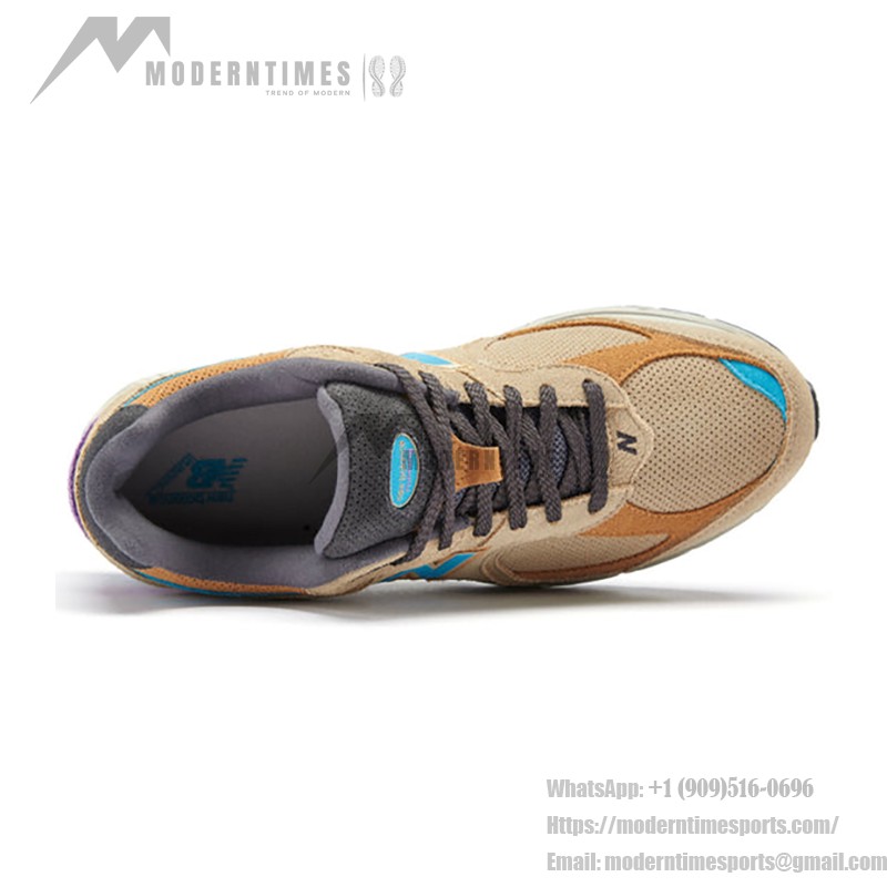 New Balance 2002R x J.Crew Incense M2002RWA – スタイリッシュで快適なスニーカー New Balance 2002R x J.Crew Incense M2002RWA スニーカー – スエードとメッシュデザイン