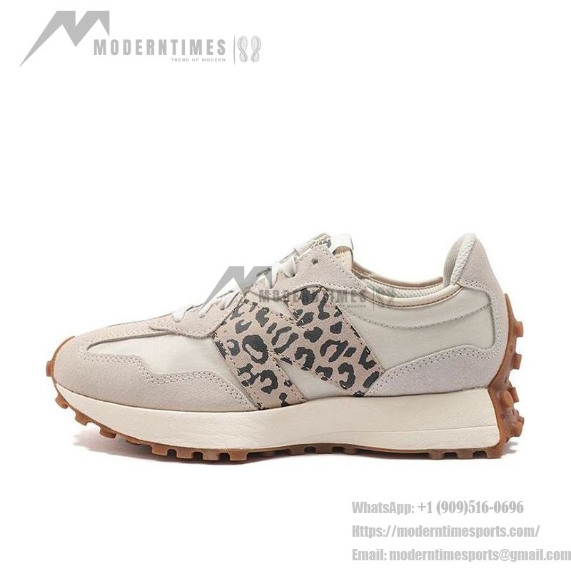New Balance 327 Animal Pack Leopard MS327ANA レトロ スニーカー New Balance 327 Animal Pack Leopard MS327ANA Retro Sneakers メンズ・レディース用