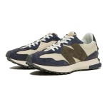 New Balance 327 MS327DT レトロランニングシューズ ベージュ ネイビー New Balance 327 MS327DT ベージュ ネイビー レトロランニングシューズ