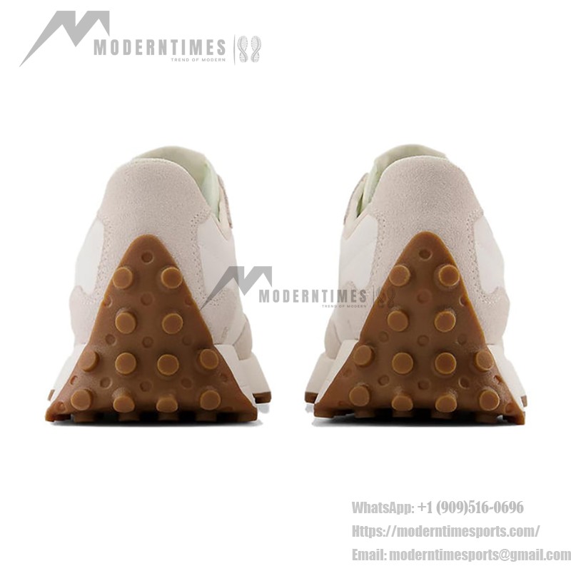 New Balance 327 Beige White Gum Pink WS327AN レトロ スニーカー New Balance 327 Beige White Gum Pink WS327AN Retro Sneakers メンズ・レディース用